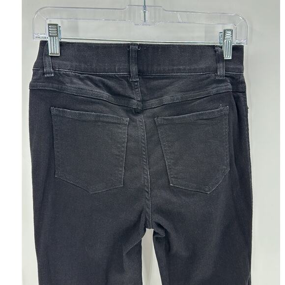 Spanx EveryWear Flare Jeans Womens High Rise Pull On Clean Black size S classy - Picture 6 of 7